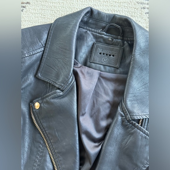 Blank NYC Faux leather black jacket - Picture 4 of 6